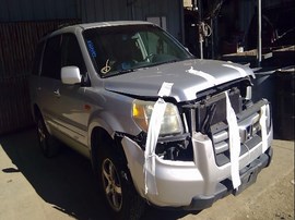 2006 HONDA PILOT, SILVER, EX MODEL, 3.5L, AT, FWD.  A25195